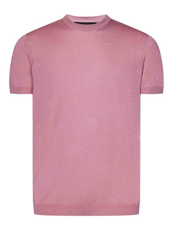 LOW BRAND: Pull col rond - Pull Col Rond - Couleur Chair