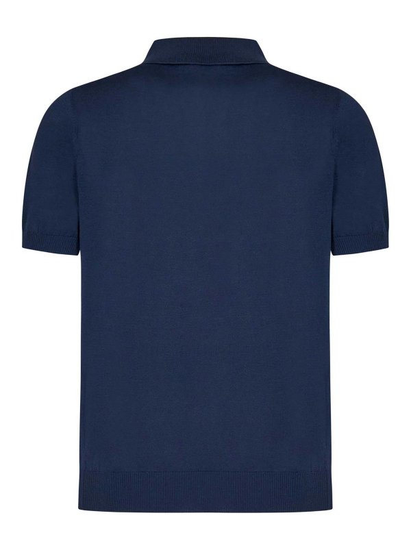 Luigi Borrelli: ポロシャツ online - ポロシャツ - ブルー