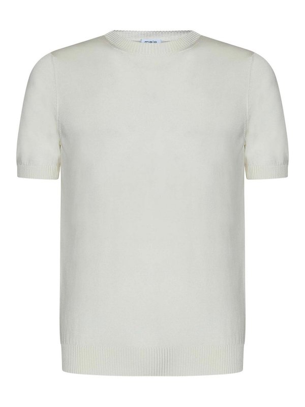 MALO: クルーネック - クルーネック - 白