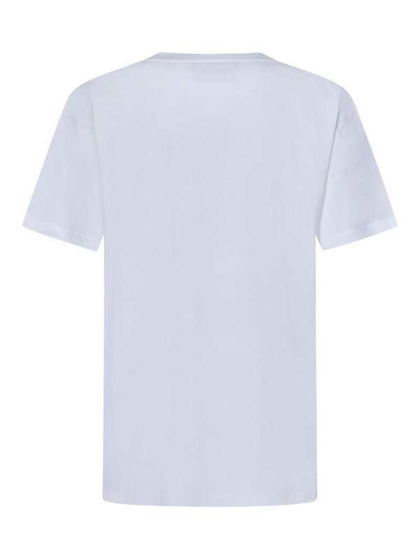 MOSCHINO: Tシャツ online - Tシャツ - 白