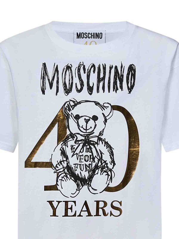 The Best Shops MOSCHINO: Tシャツ - Tシャツ - 白