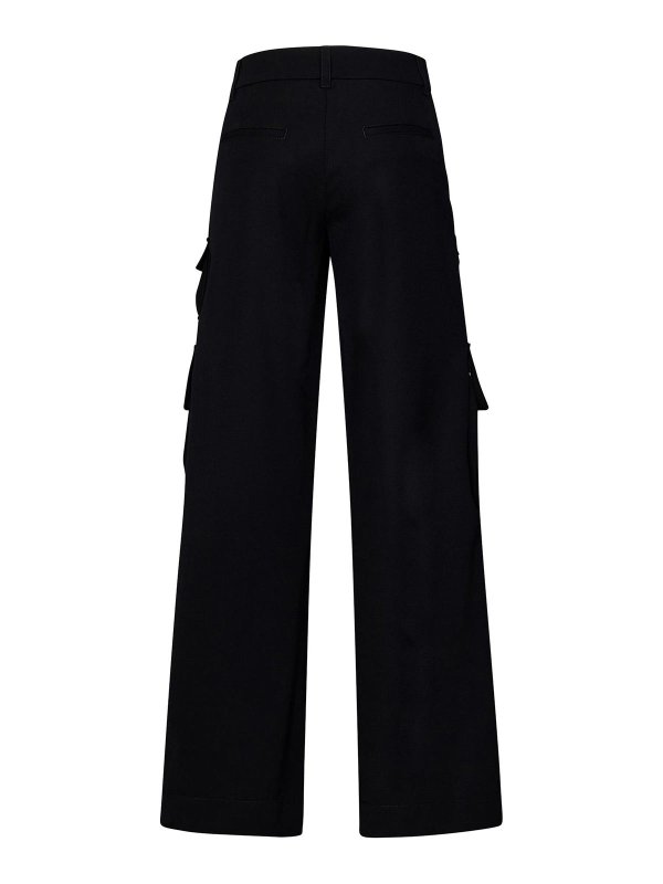 OFF-WHITE: Pantalons casual online - Pantalons Décontractés - Noir