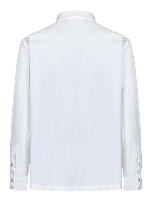 Palm Angels: Camisas online - Camisa - Blanco