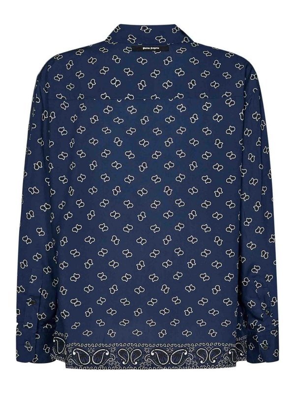 Palm Angels: シャツ online - シャツ - ブルー