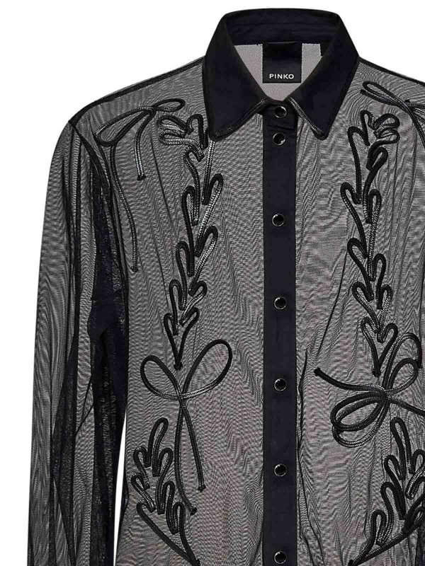 The Best Shops Pinko: Hemden - Hemd - Schwarz