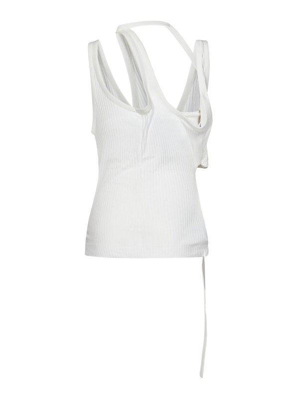 The Attico: Tops & Débardeurs online - Top - Blanc
