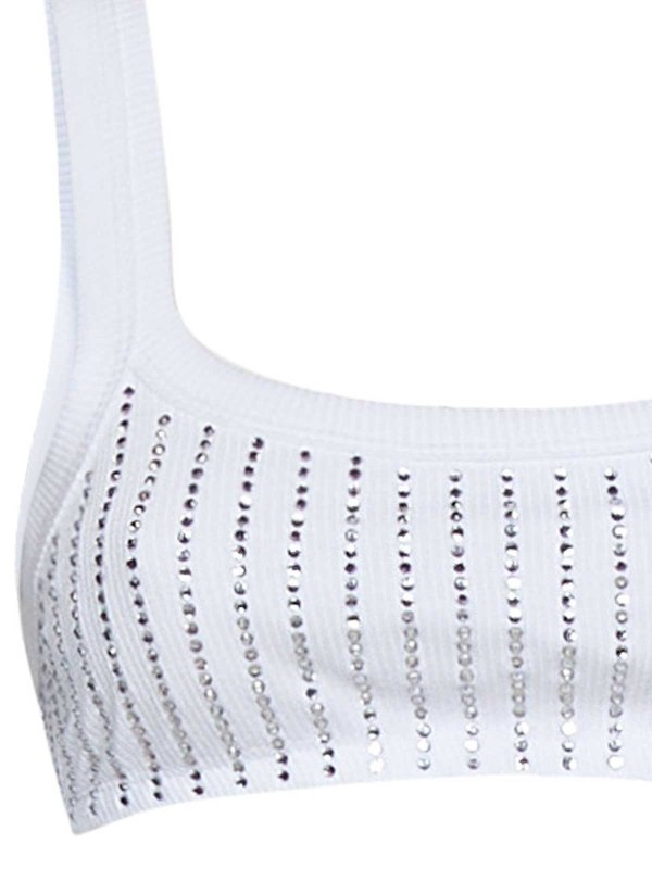 The Best Shops The Attico: Tops und Tank Tops - Top - Weiß