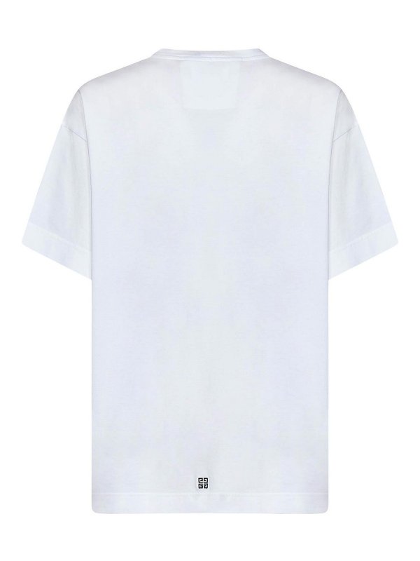 The Best Shops GIVENCHY: t-shirts - Cotton Jersey T-Shirt