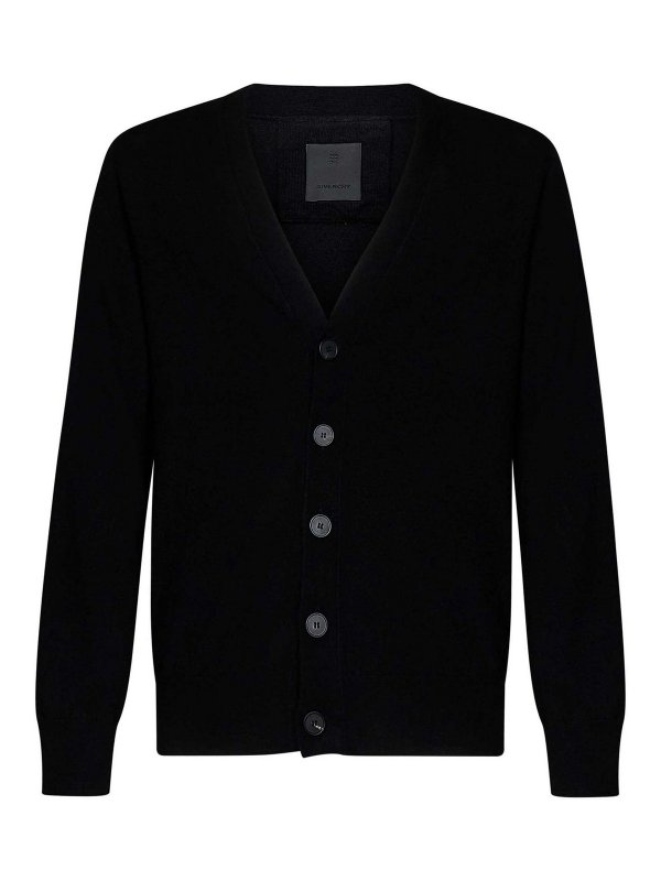 GIVENCHY: Cardigans - Cardigan - Schwarz