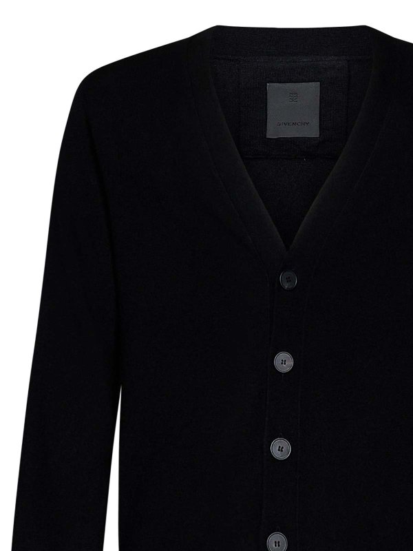 The Best Shops GIVENCHY: Cardigans - Cardigan - Schwarz