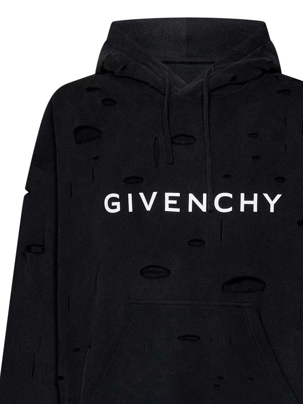 The Best Shops GIVENCHY: Sweatshirts und Pullover - Sweatshirt - Schwarz