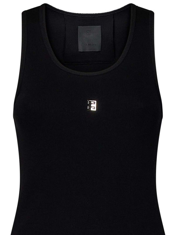 The Best Shops GIVENCHY: Tops y camisetas sin mangas - Top - Negro