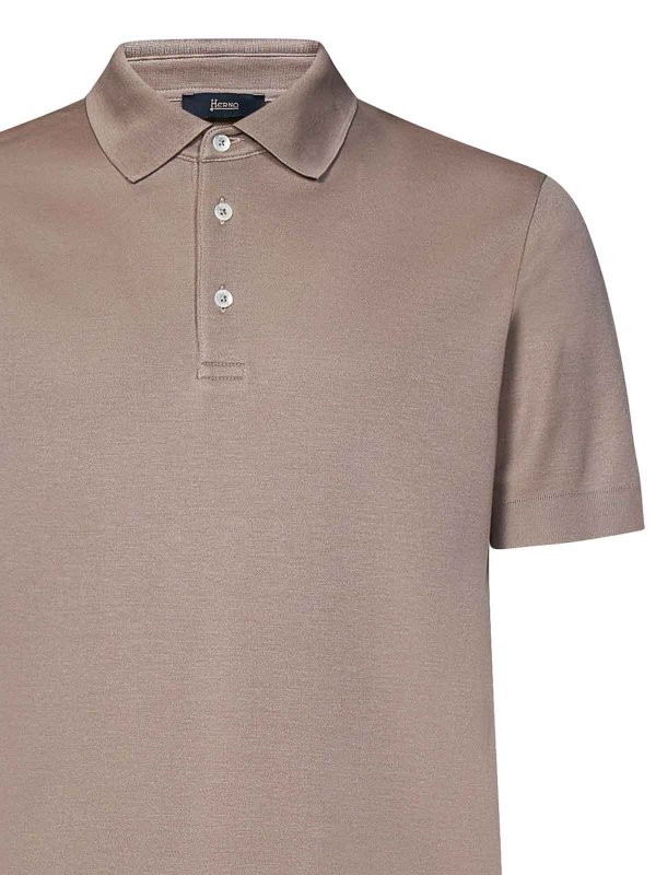 The Best Shops HERNO: Polos  - Polo - Beige
