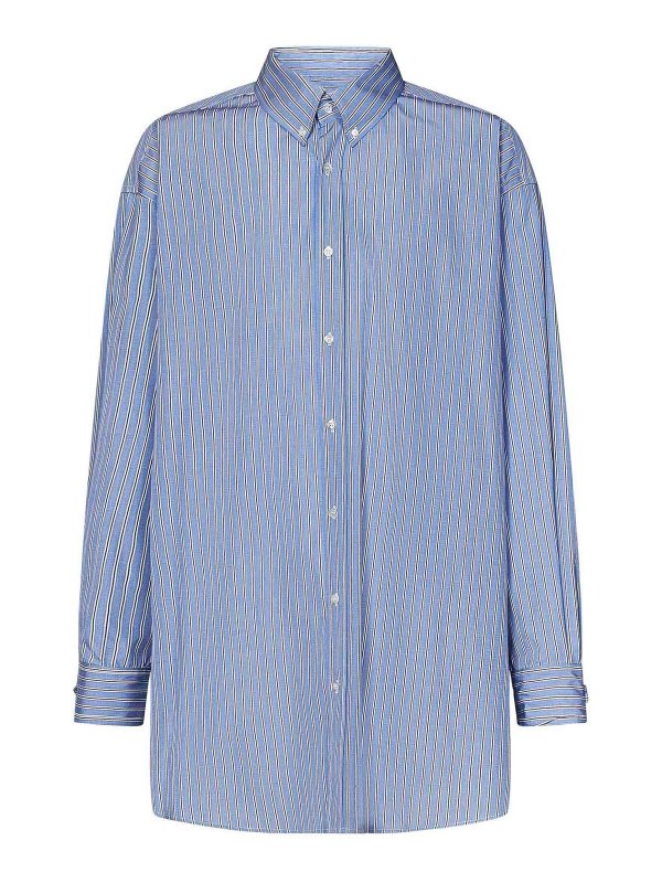 Maison Margiela: shirts - Long Oxford Shirt