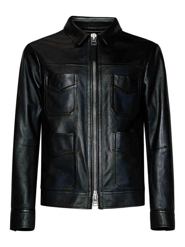 TOM FORD: leather jacket - Leather jacket