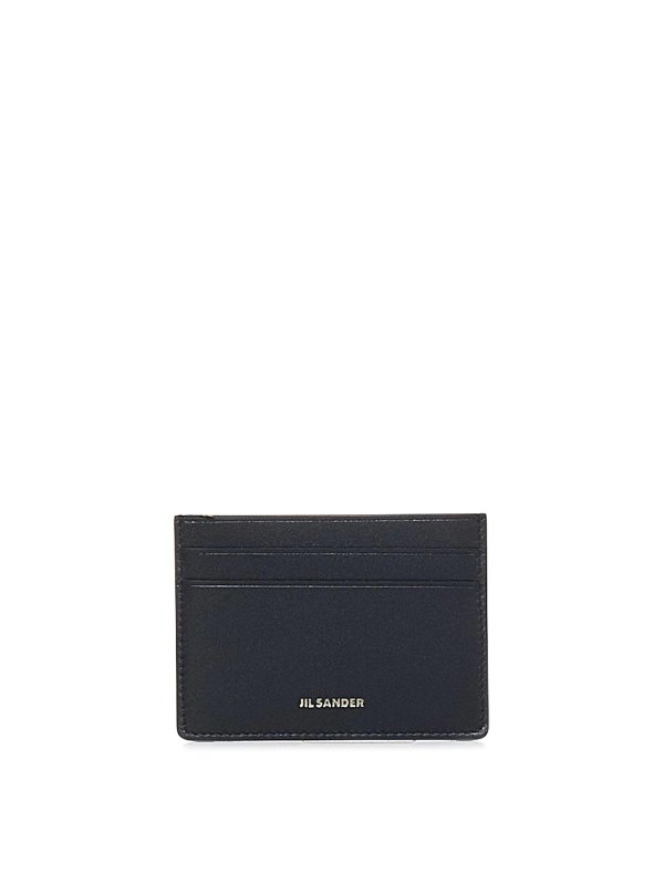 JIL SANDER: Portemonnaies und Geldbörsen - Portemonnaie - Schwarz