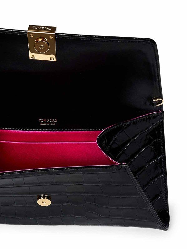 Calf Leather clutch Replica 
online: TOM FORD