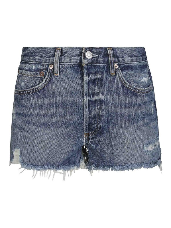 AGOLDE: Hosen Shorts - Shorts - Blau