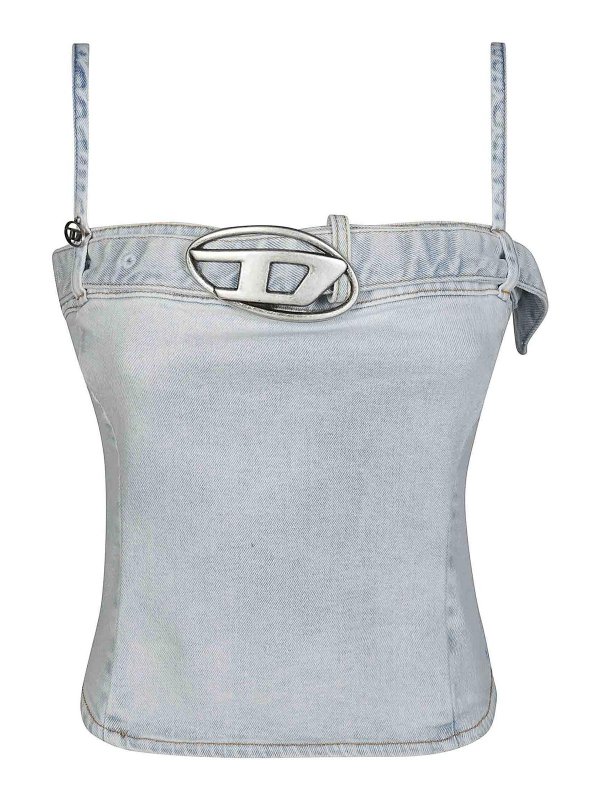 DIESEL: Tops und Tank Tops - Top - Weiß