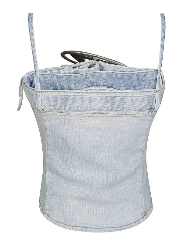 DIESEL: Tops und Tank Tops online - Top - Weiß