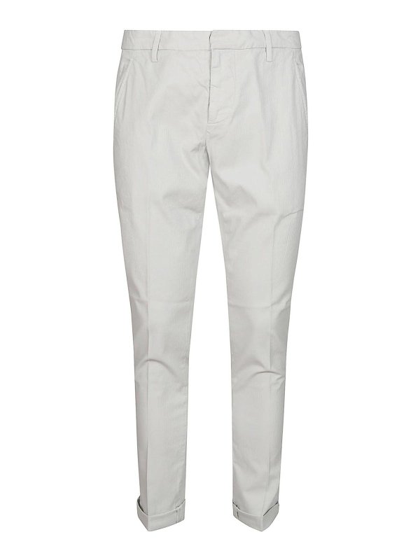 DONDUP: Casual Hosen - Casual Hose - Silber