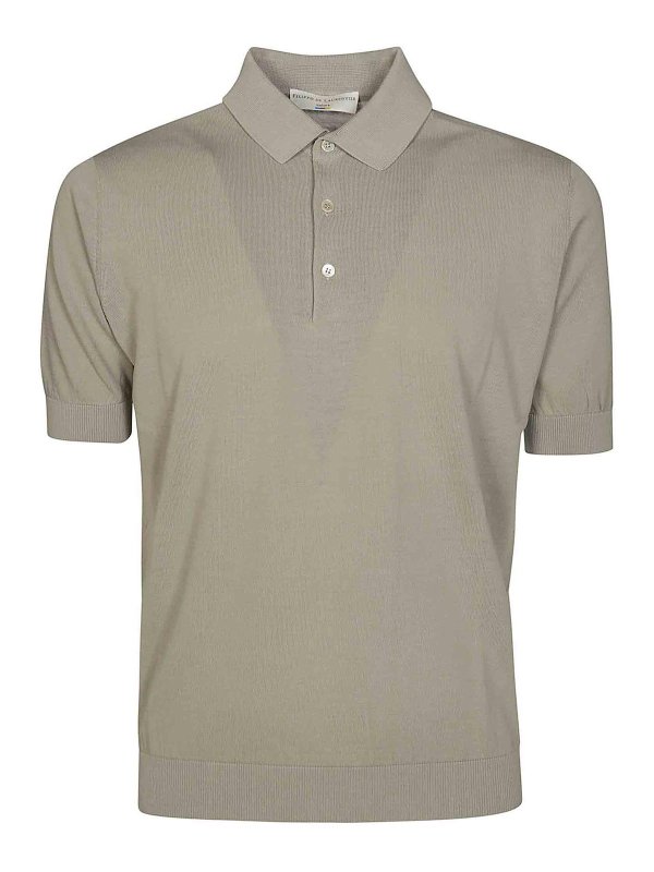 FILIPPO DE LAURENTIIS: Polos - Polo - Beis