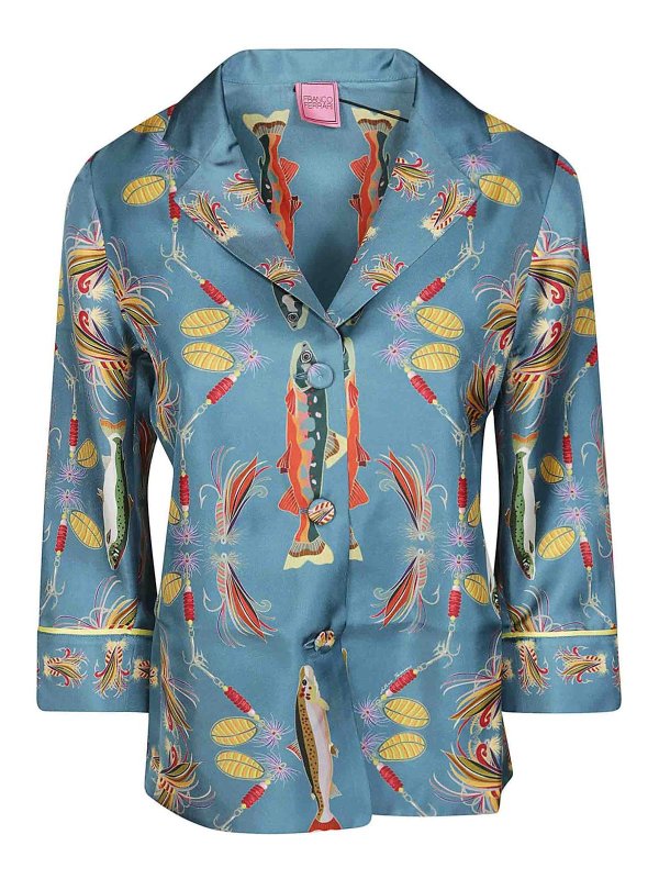 FRANCO FERRARI: Hemden - Hemd - Grün