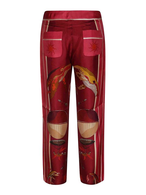 FRANCO FERRARI: Casual Hosen online - Casual Hose - Rot