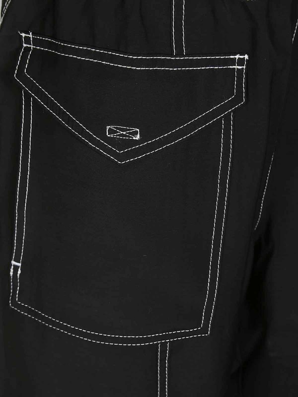 The Best Shops GANNI: Pantalons casual - Pantalons Décontractés - Noir