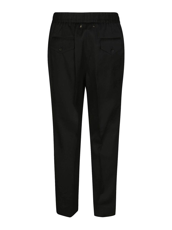GOLDEN GOOSE: casual trousers online - Luke Gabardine trousers