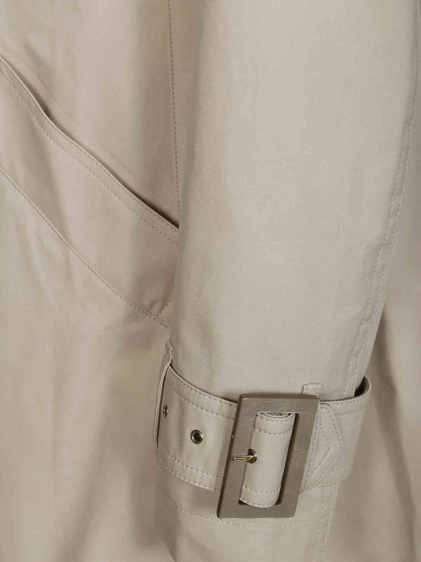 The Best Shops HERNO: Trenchcoats - Trenchcoat - Camel