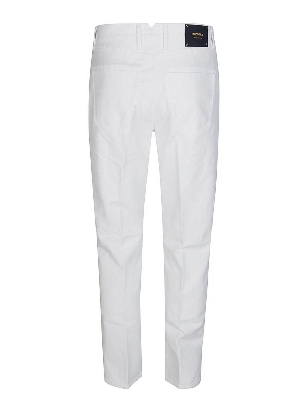 INCOTEX: カジュアルトラウザー online - カジュアルパンツ - 白
