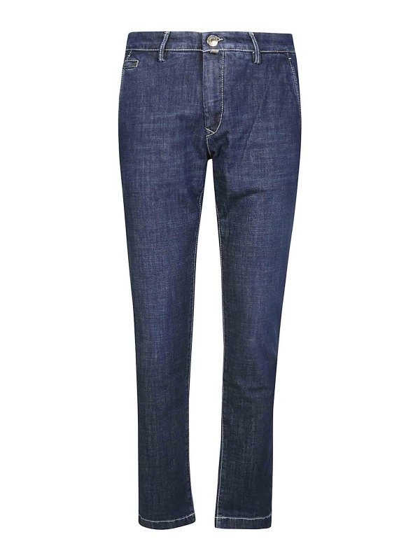 JACOB COHEN: Casual Hosen - Casual Hose - Blau