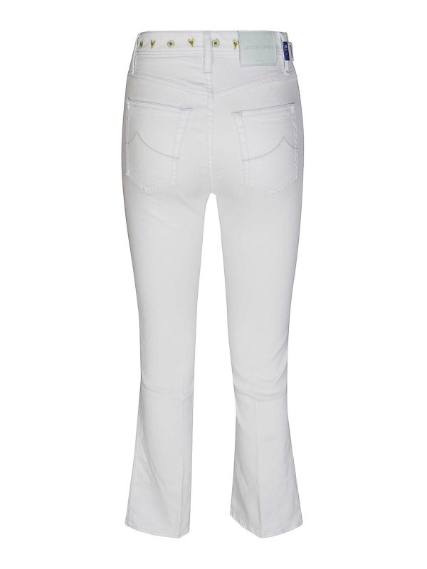 JACOB COHEN: Schlagjeans online - Schlagjeans - Weiß