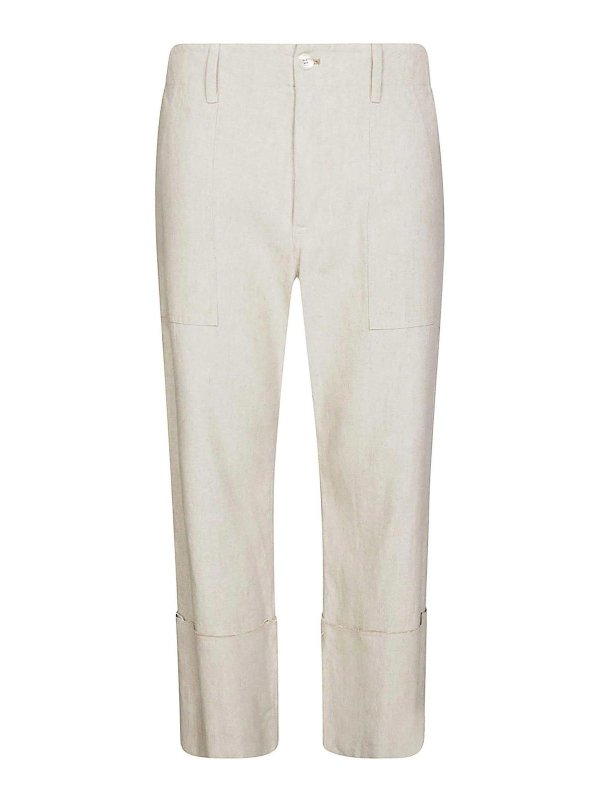 JEJIA: Tailored & Formal trousers - White pants