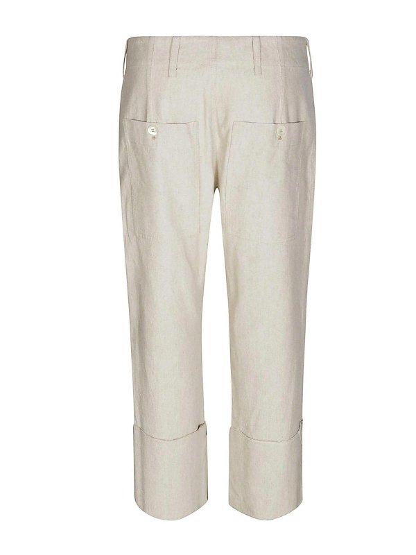 JEJIA: Tailored & Formal trousers online - White pants