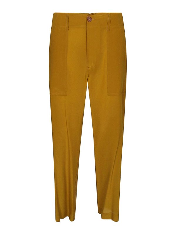 JEJIA: カジュアルトラウザー - カジュアルパンツ - 黒