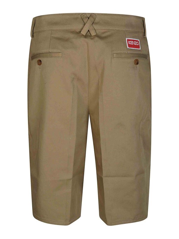 KENZO: トラウザーショーツ online - ショートパンツ - ベージュ