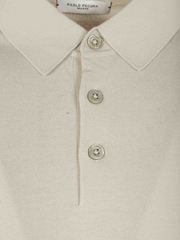 The Best Shops Paolo Pecora: Polos  - Polo - Beige