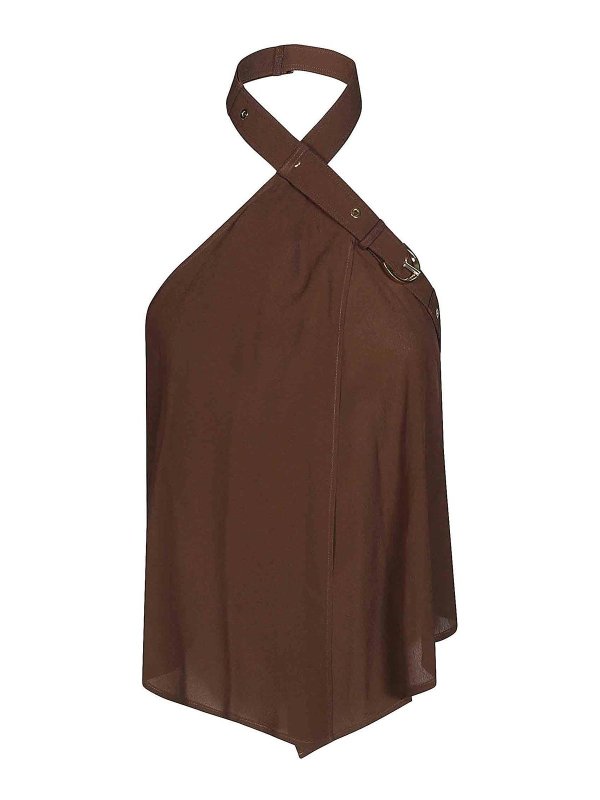 Pinko: Tops und Tank Tops - Top - Braun