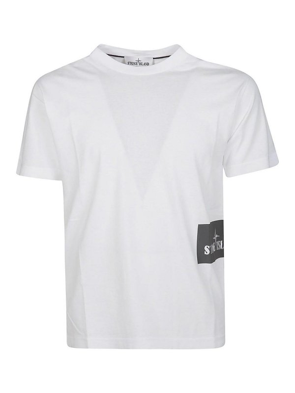 STONE ISLAND: Hemden - Hemd - Weiß