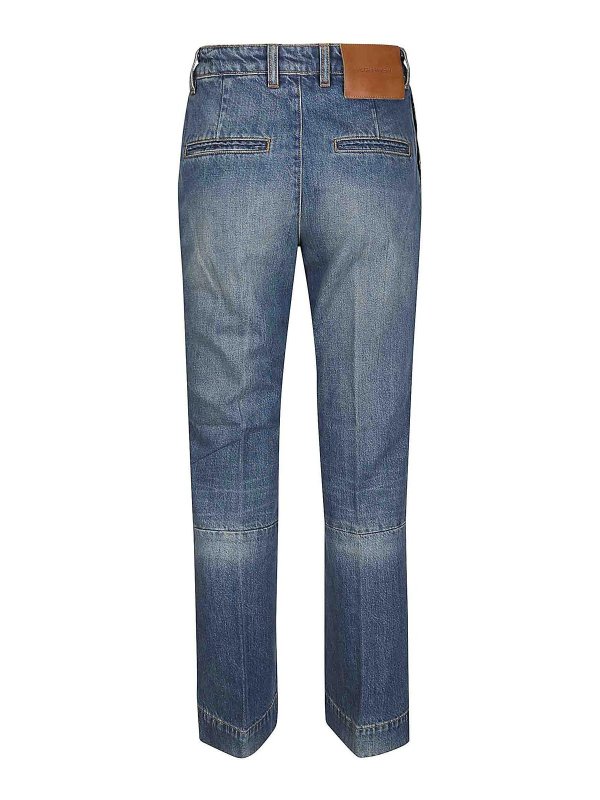 VICTORIA BECKHAM: Jeans Rectos online - Vaqueros Rectos - Gris