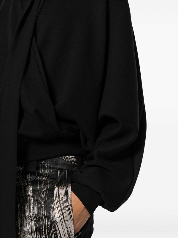 The Best Shops BLUMARINE: Sweatshirts & Pulls - Sweat-Shirts - Noir