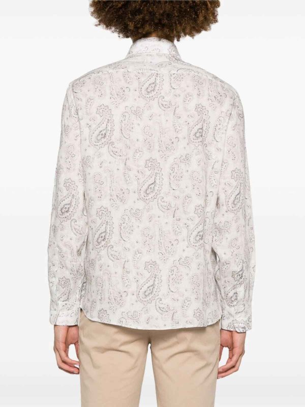 Hemd - Weiß shop online: BRUNELLO CUCINELLI