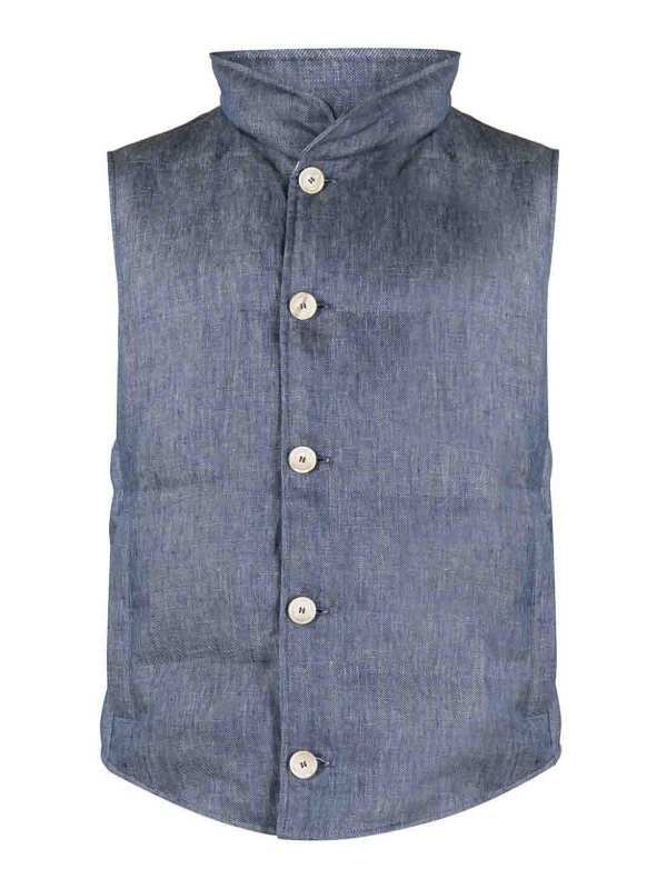 BRUNELLO CUCINELLI: Chaquetas y Chaquetones acolchados - Chaqueta Alcochada - Lavado Claro