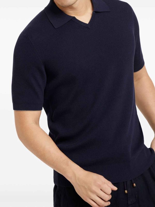 The Best Shops BRUNELLO CUCINELLI: Polos - Polo - Azul