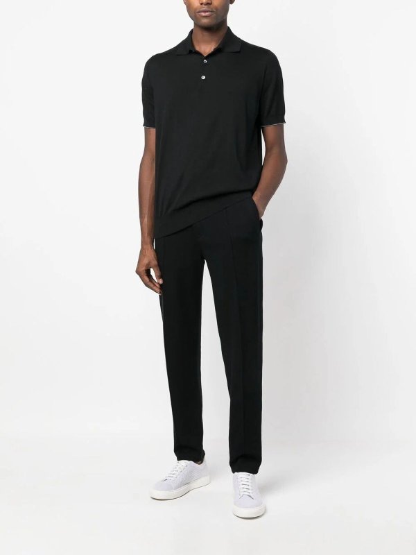 BRUNELLO CUCINELLI: Poloshirts online - Poloshirt - Schwarz