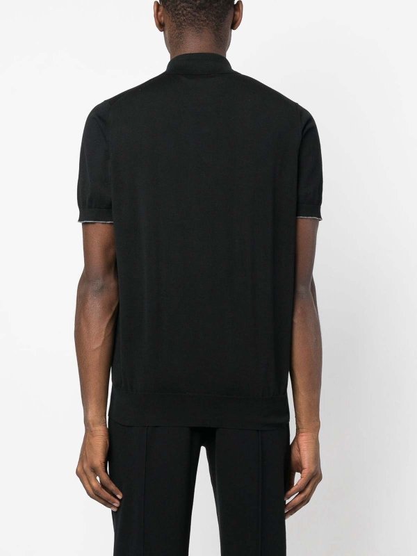 Poloshirt - Schwarz shop online: BRUNELLO CUCINELLI