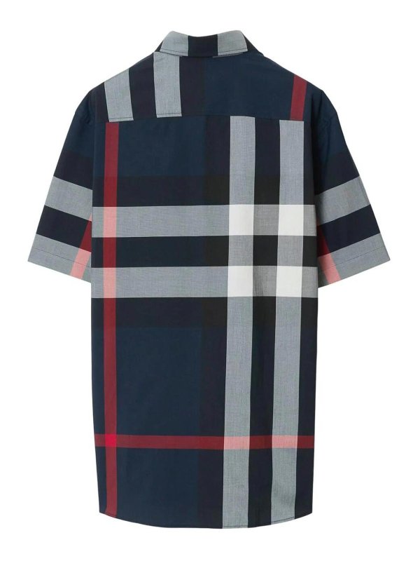 BURBERRY: shirts online - Summerton Check Short Sleeve Shirt