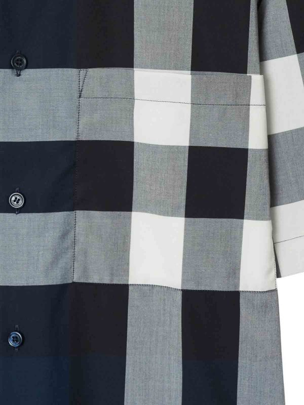 The Best Shops BURBERRY: shirts - Summerton Check Short Sleeve Shirt